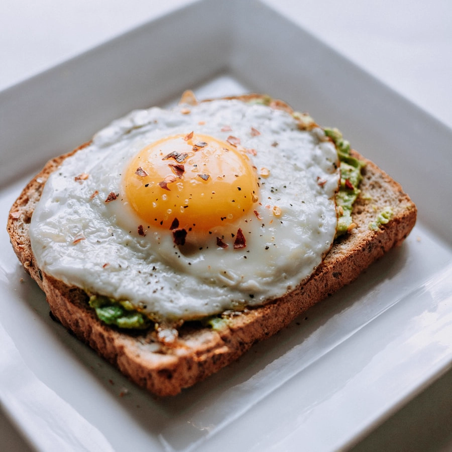 Lime avocado toast